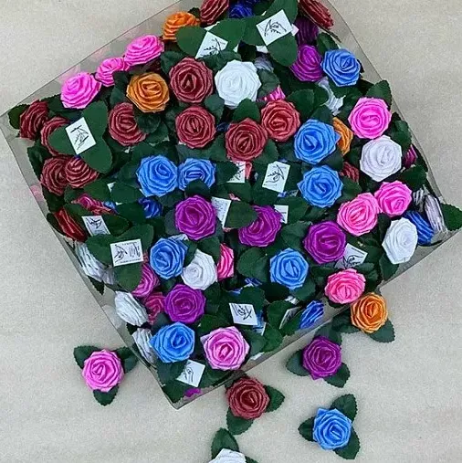 очаровательные мини-розы для цветов и подарков ассорти разных цветов